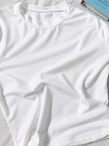 (Savana) white basic fitted Top 🤍