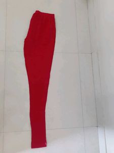 Vibrant Red Leggings