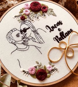 Photo Portrait Embroidery Design