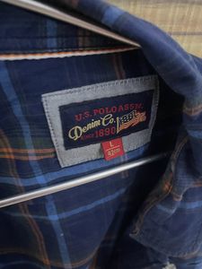 Stripped Us Polo Shirt