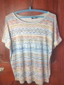 Patterned T-shirt