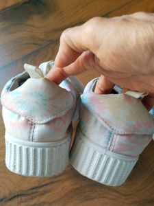 Tie-Dye Canvas Sneakers - Size 5.5