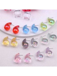 Iridescent Teardrop Earrings