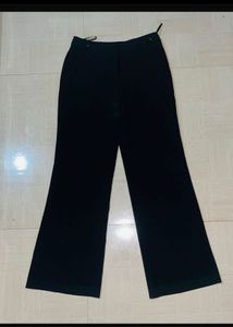 Elegant Black Flared Trousers