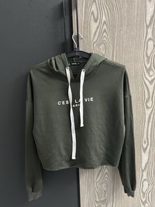 Shein Olive Green Hoodie