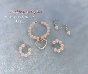 Barbie Doll Pearl Jewelry Set