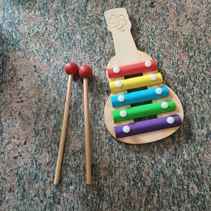 Wooden Guitar Xylophone Toy