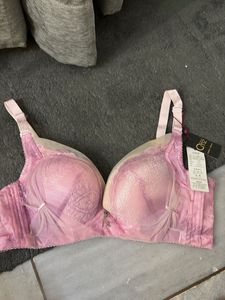 Pretty Pink Lace Bra