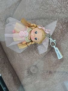 Cute Doll Keychain Charm
