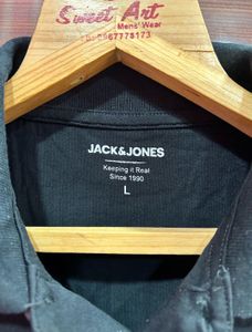 Men's Black Polo T-Shirt