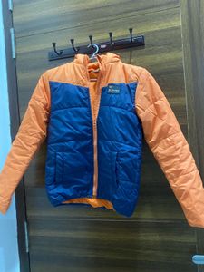 Stylish Orange & Blue Jacket