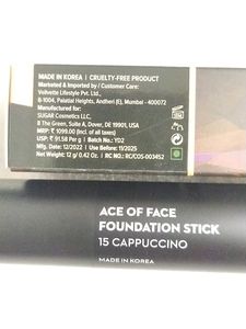 Sugar Ace Of Face Foundation Stick -cappuccino