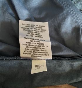 New Mossimo Blue Bikini Bottom with Side Tie (M)
