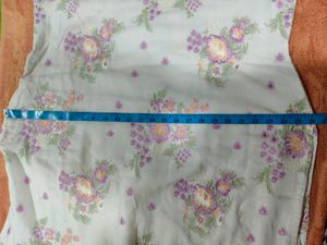White Embroidery kurti