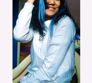 Hair Highlights Bule
