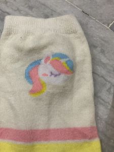Cute Unicorn &amp; Floral Socks