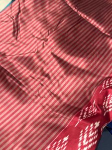 Elegant Red Printed Saree