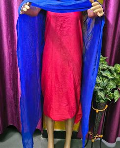 Royal Blue Dupatta for Women
