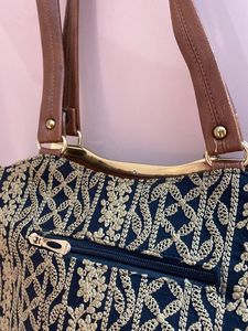 Vintage Embroidered Shoulder Bag