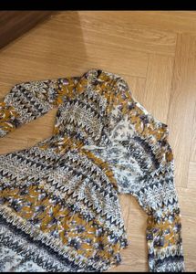 Boho Print Maxi Dress
