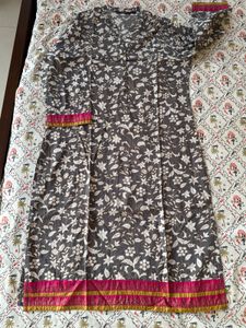 Grey Ethnic kurta