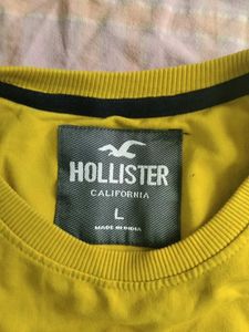 Hollister Mustard Yellow Sweater