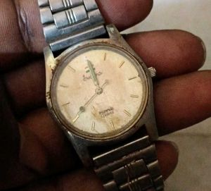 Vintage Gold Tone Wrist Watch hmt