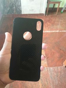 Sleek Black Glass tempavary iPhone Case