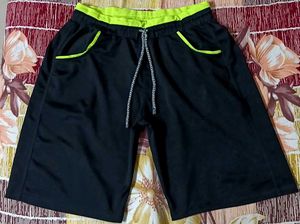 Men's Black Athletic Shorts
