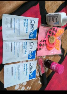 CeraVe Moisturising Cream Samples & liptint etude