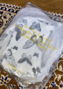 Savana White Butterfly Bag