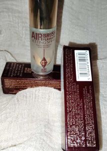 3pc Charlotte Tilbury Compact, Setting Spray, Lips