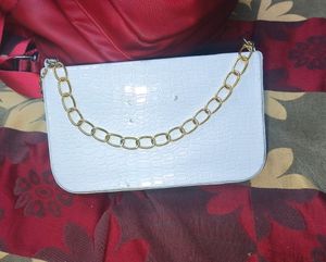 White Clutch Good Condition
