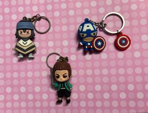 SALE/Anime & Marvel Character Keychains