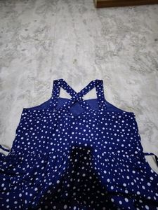 Blue Polka Dot Dress