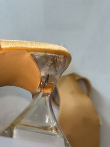 Gold Heeled Sandals