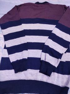 Striped Knit Sweater