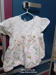 Baby Girl's Floral Print Top