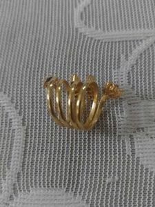 Stunning Gold-Tone Statement Ring