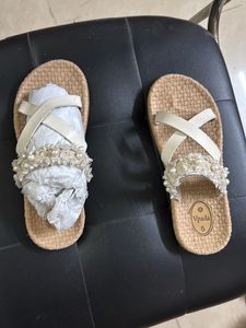 Embellished Flat Sandals