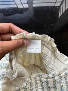 Zara Tiered Ruffle Mini Skirt