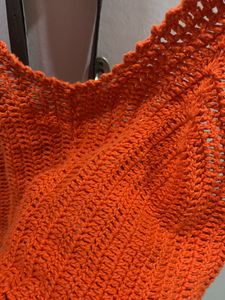 Crop Top Orange Color