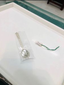 Pure Silver Spoon + One Pair Bali