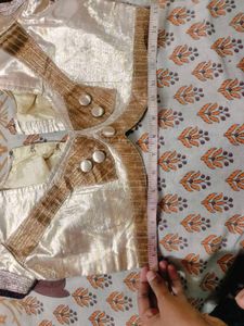 Golden Shimmer Blouse