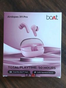 Pink Boat Wireless Earbuds 💗