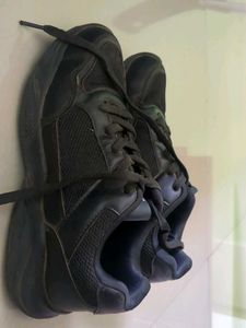 HRX UNISEX Black Sports Shoes