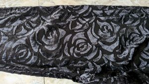 Black Velvet Print leggings