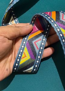 Sling belt multicolored