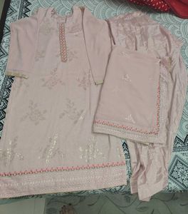 Elegant Pink Kurta Set