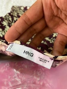 MANGO Floral Print blouse
